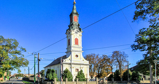 Biserica Sărbească din orașul Arad; județul Arad