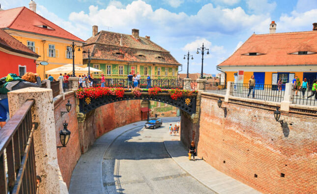 Podul Minciunilor din orașul Sibiu
